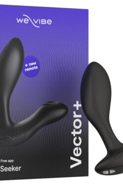 アナルグッズ【たまらない】We-Vibe Vector＋ エネマグラなら簡単にセルフケア！前立腺を効果的にマッサージ。