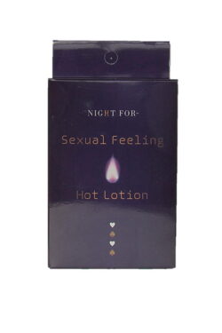 温・冷感 ローション NIGHT FOR SEXUAL FEELING HOT LOTION 心と体を温める新感覚バイブ。