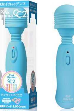 デンマ バイブレーター【楽しみ方倍増】ピンクデンマCC2（BLUE） 交換可能なアタッチメントで、デンマをフル活用！