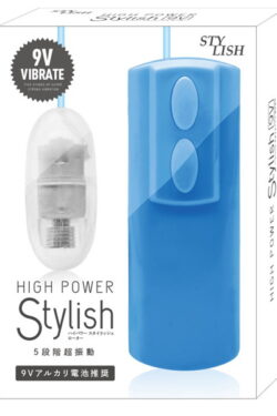 ローター【小型】HIGH POWER Stylish ローター ブルー（RTF-003） 小さくてもパワフル！携帯用ローターで手軽に刺激を楽しむ。