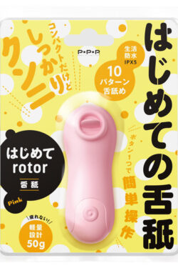 ローター【小型】はじめて rotor-舌舐- pink 小さくてもパワフル！携帯用ローターで手軽に刺激を楽しむ。