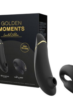 バイブレーター 【ピストン バイブ】Womanizer ゴールデン モーメント コレクション2 全身に広がる震動で至福の時間を。