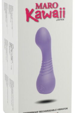 バイブレーター【携帯用に便利】MARO kawaii No.12 Lavender バッグにすっぽり収まる！コンパクトなミニバイブ。