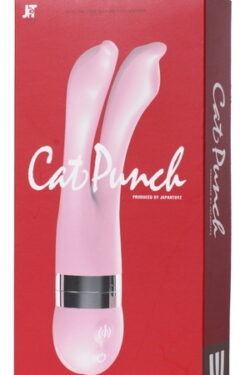 デンマ バイブレーター【デンマ】Cat Punch W TWIN VIBE PINK パワフルでなめらかな振動が魅力！デンマで快感が続く。