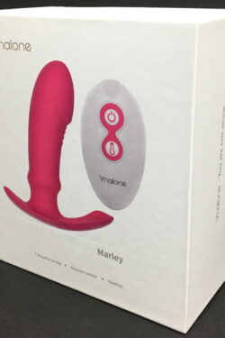 バイブレーター【心地よい】加温式挿入型リモコン「Marley マーリー」 ピンク 温感機能付きで、リアルなぬくもりを感じながら楽しめる。