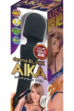 デンマ バイブレーター【電マ】デンマブラック AIKA デンマで全身リラックス！深い快感とリラクゼーションを。