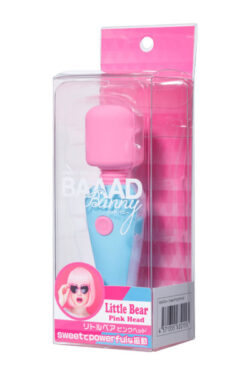 デンマ バイブレーター【デンマ】BAAAD Bunny Little Bear ピンクヘッド 強力な振動！デンマで瞬時にリラックスと快感を。