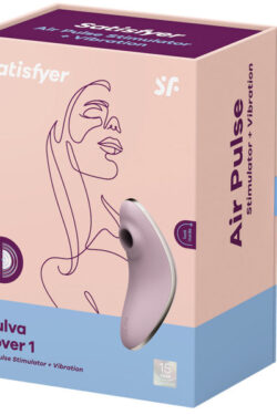 バイブレーター【くりとりす きゅういん】Satisfyer Vulva Lover 1 Violet 全身に広がる震動で至福の時間を。